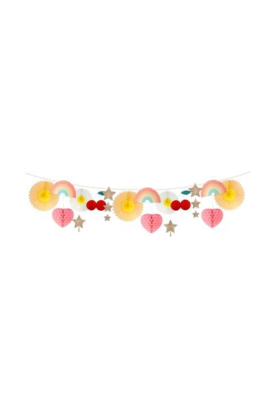 Meri Meri - Summer Icon Garland - Yaz Sembolleri Asılan Süs Çok Renkli