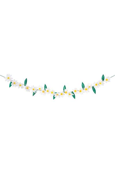 Meri Meri - Wild Daisy Garland - Yabani Papatya Asılan Süs Çok Renkli