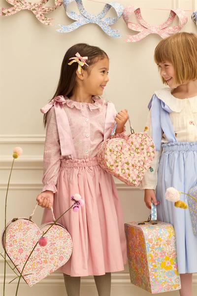 Meri Meri x Liberty - Kalp Çanta 2 Adet Çok Renkli