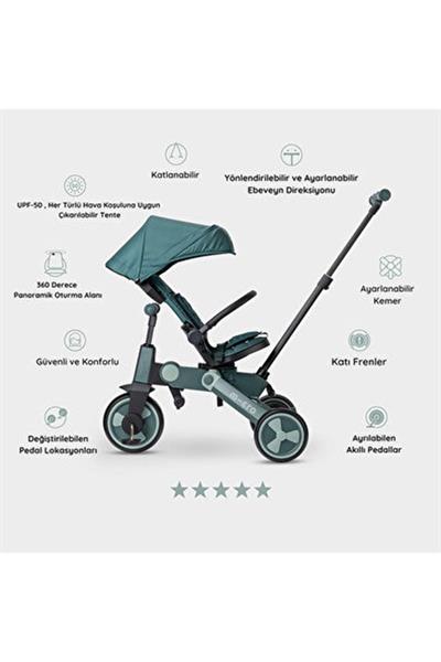 Micro 4in1 360 Derece Dönen Ve Katlanabilir Bisiklet - Matcha Yeşil
