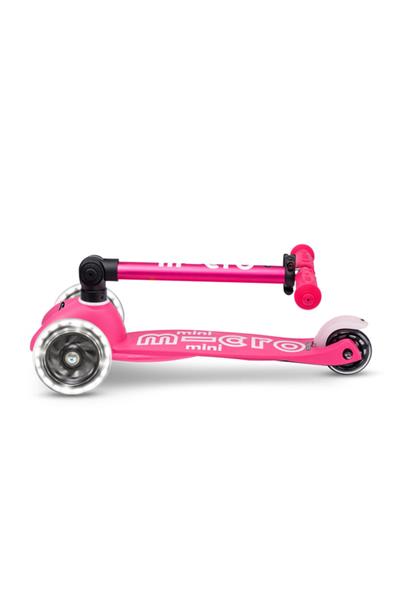Micro Mini Deluxe Foldable LED Pink Pembe