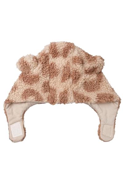 Miela Kids / Ayı Kulaklı Peluş Şapka Leopar