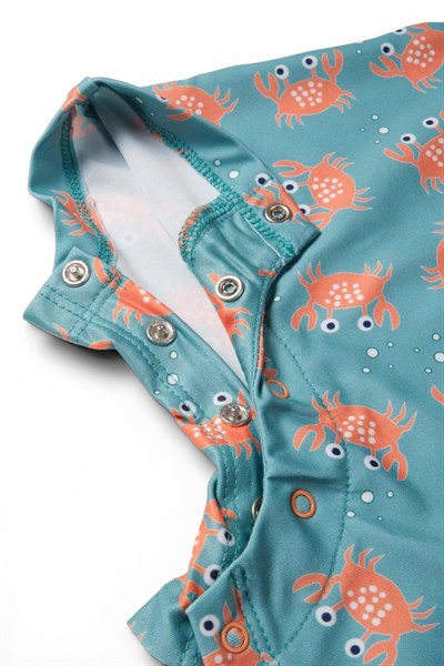 MİELA KİDS / Bebek Tek Parça Mayo-Crazy Crab Çok Renkli