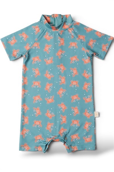 MİELA KİDS / Bebek Tek Parça Mayo-Crazy Crab Çok Renkli