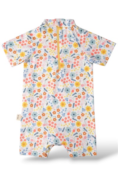 MİELA KİDS / Bebek Tek Parça Mayo-Pretty Floral Çok Renkli