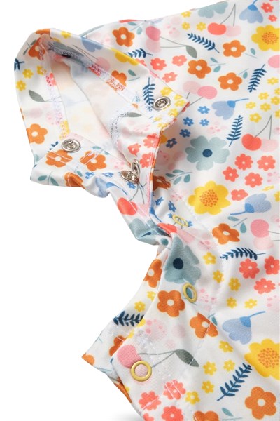 MİELA KİDS / Bebek Tek Parça Mayo-Pretty Floral Çok Renkli