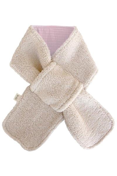 Miela Kids / Çift taraflı Kapitone Atkı (Peluş Astarlı) Lila