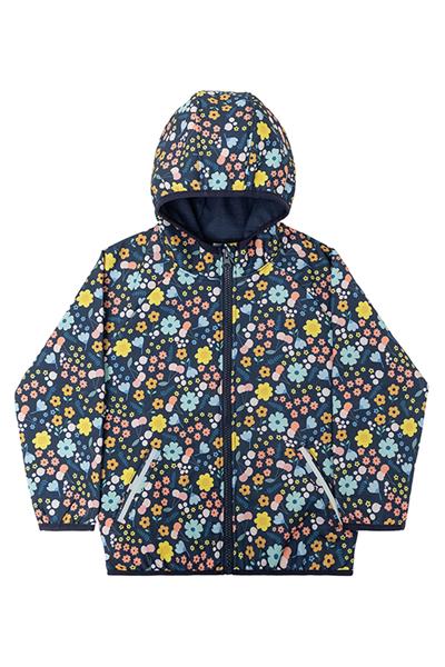 Miela Kids / Su Tutmaz Softshell Desenli Ceket Flower