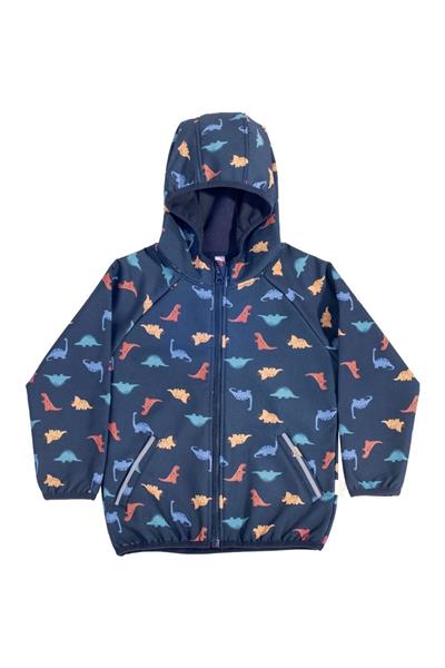 Miela Kids / Su Tutmaz Softshell Desenli Ceket Dinoland