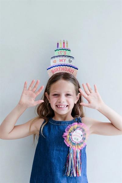 Mimi & Lula / Birthday Cake Taç Çok Renkli