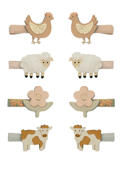Mimi & Lula / Farm Animal Mini 8li Toka Çok Renkli
