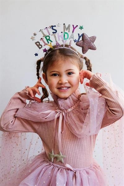 Mimi & Lula Its My Birthday - Rose Taç Çok Renkli