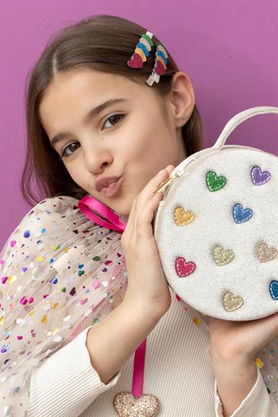 Mimi & Lula / Jazzy Layered Heart 2li Toka Çok Renkli