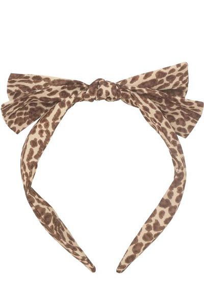 Mimi & Lula Leopard Edie Bow Alice Taç Çok Renkli