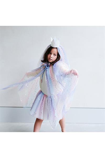 Mimi & Lula Ombre Rainbow Pelerin Çok Renkli