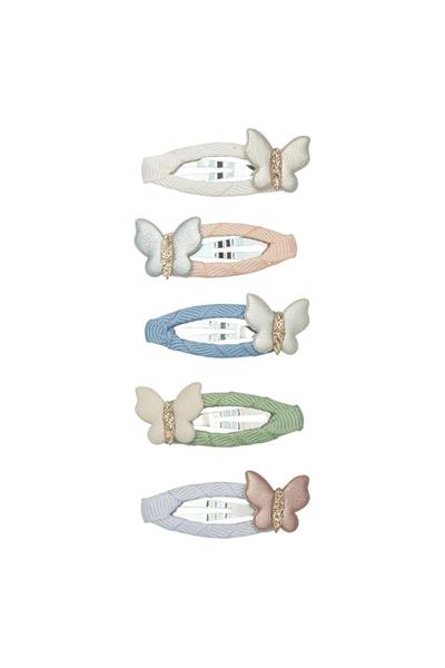 Mimi & Lula Pastel Butterfly Mini 5li Toka Çok Renkli