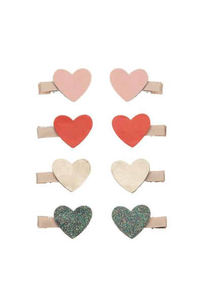 Mimi & Lula Retro Heart Mini 8li Toka Çok Renkli