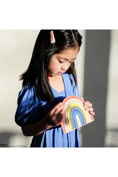 Mimi & Lula Retro Rainbow Çanta Çok Renkli