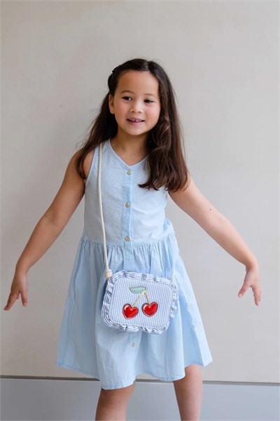 Mimi & Lula Striped Cherry Çanta Çok Renkli