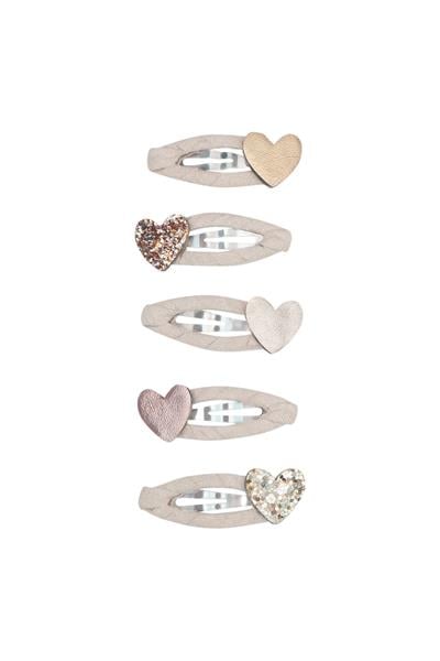 Mimi & Lula Teeny Heart Mini 5li Toka Çok Renkli