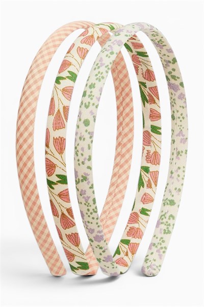 Mimi & Lula Tulip Floral Alice 3lü Taç Seti Çok Renkli