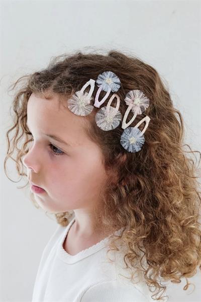 Mimi & Lula / Tulle Rosette Mini 5li Toka Çok Renkli
