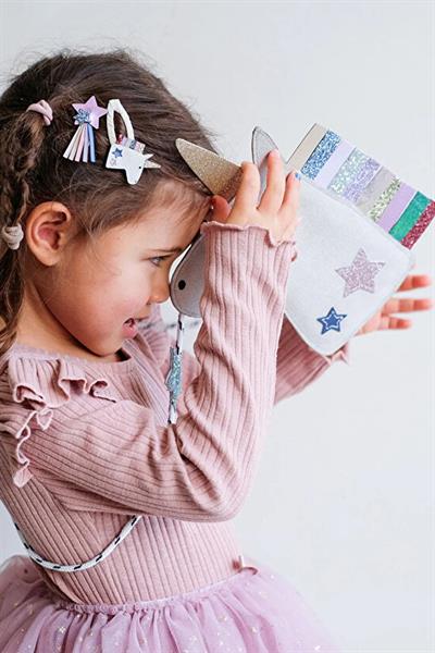 Mimi&Lula Unicorn 4lü Toka Çok Renkli