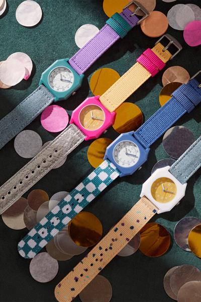 Mini Kyomo - Bubble Gum Watch - Blonlu Ciklet Kol Saati Çok Renkli