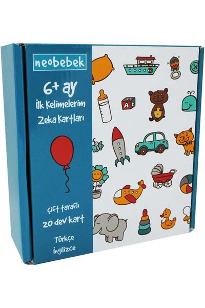 Neo Bebek / İlk Kelimelerim Zeka Kartları Çok Renkli