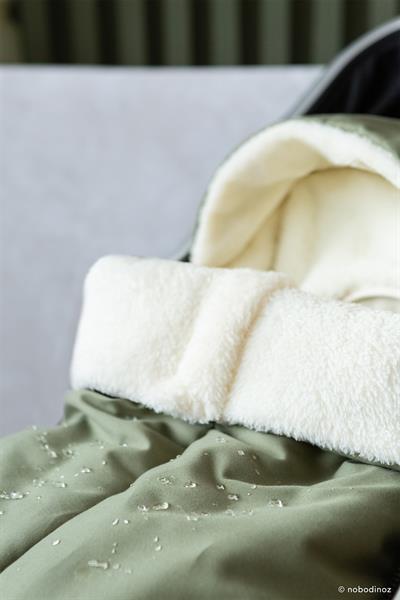 Nobodinoz / Baby On the Go Su Geçirmez Footmuff Yeşil