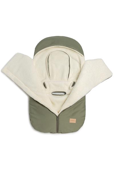 Nobodinoz / Baby On the Go Su Geçirmez Footmuff Yeşil