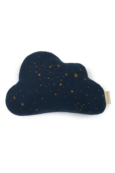 Nobodinoz / Cloud Yastık Gold Stella Lacivert