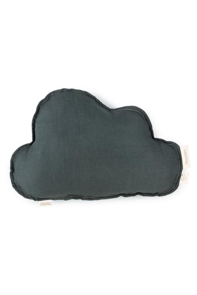 Nobodinoz / Lin Francais Cloud Yastık YeşilMavi