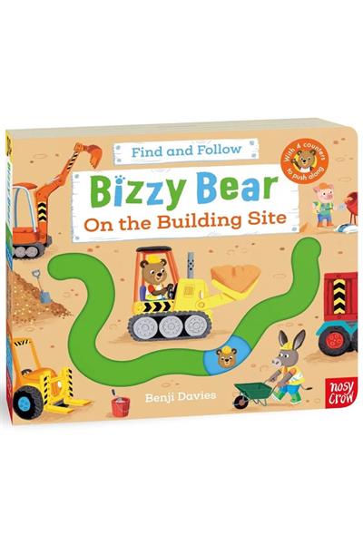 Nosy Crow / Bizzy Bear - Find and Follow On the Building Site Çok Renkli