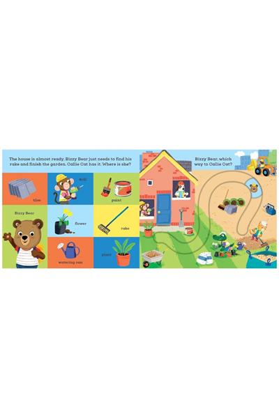 Nosy Crow / Bizzy Bear - Find and Follow On the Building Site Çok Renkli