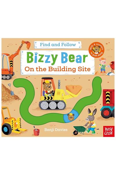 Nosy Crow / Bizzy Bear - Find and Follow On the Building Site Çok Renkli