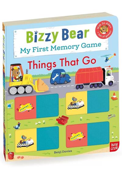 Nosy Crow / Bizzy Bear My First Memory Game Book - Things That Çok Renkli