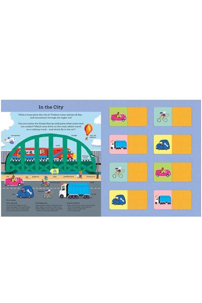 Nosy Crow / Bizzy Bear My First Memory Game Book - Things That Çok Renkli