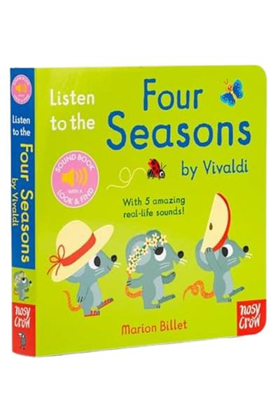 Nosy Crow / Listen to the Four Seasons by Vivaldi Çok Renkli