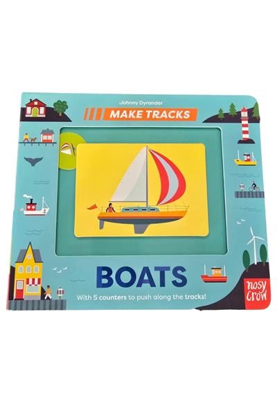 Nosy Crow / Make Tracks - Boats Çok Renkli