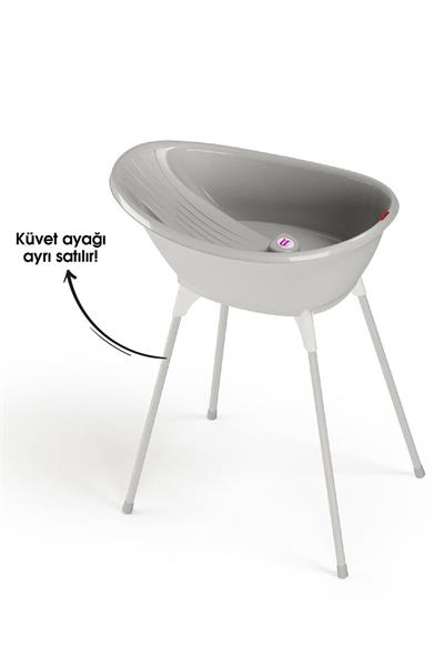 OKBABY BELLA ÇİFT YÖNLÜ BANYO KÜVETİ/GRİ Gri