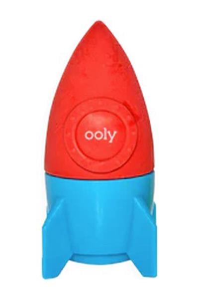 Ooly Blast Off Silgi & Kalemtraş - Kırmızı Çok Renkli