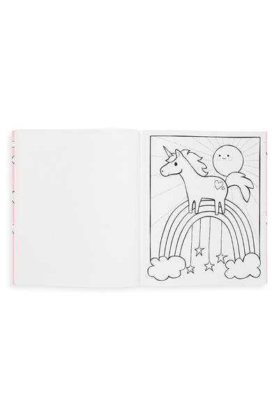 Ooly Boyama Kitabı - Enchanting Unicorns Çok Renkli
