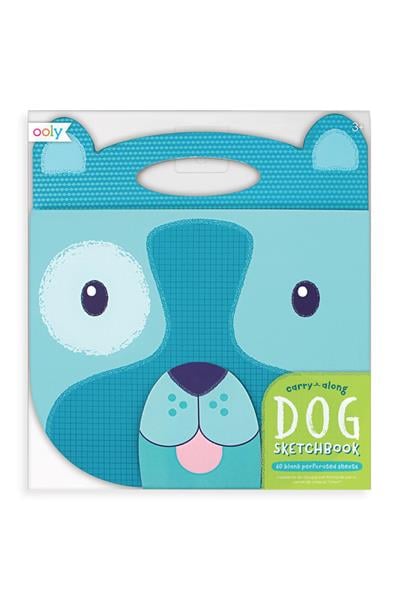 Ooly Carry Along Eskiz Defteri - Köpek Çok Renkli