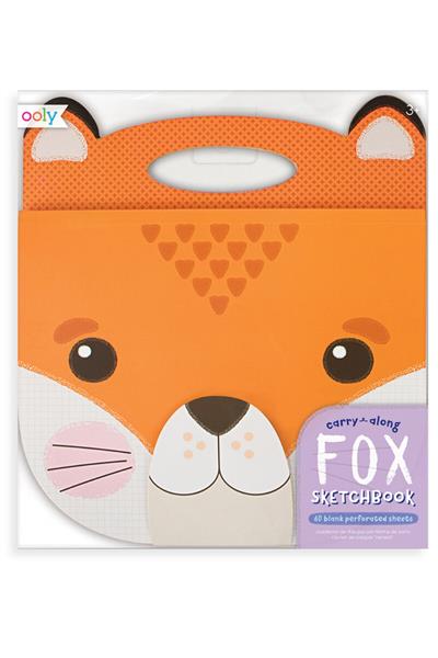 Ooly Carry Along Eskiz Defteri - Tilki Çok Renkli