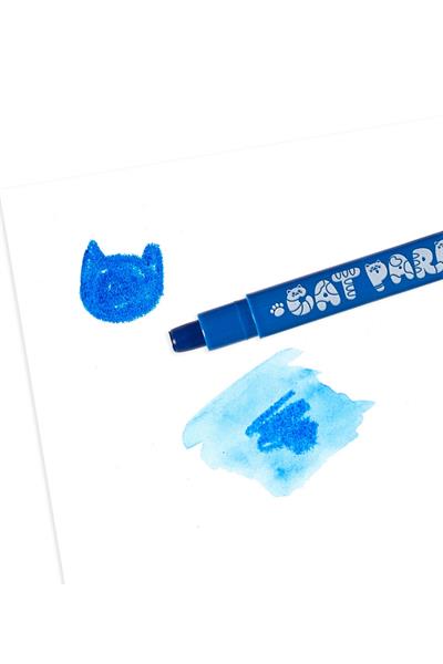 Ooly Cat Parade Sulu Boya Efektli 12li Jel Boya Kalemi Çok Renkli