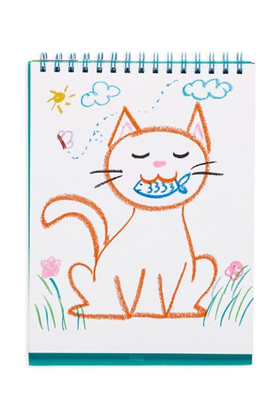 Ooly Cat Parade Sulu Boya Efektli 12li Jel Boya Kalemi Çok Renkli