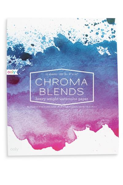 Ooly / Chroma Blends Sulu Boya Kağıdı Çok Renkli