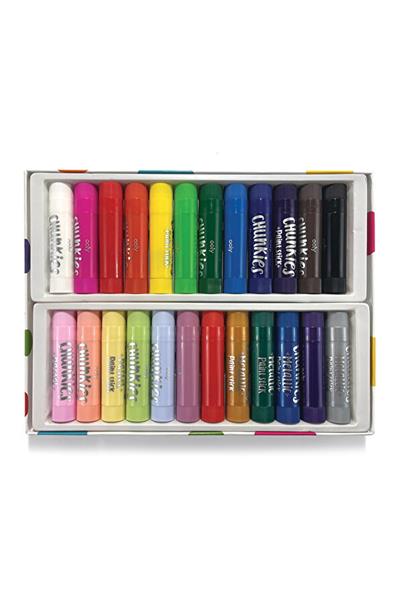 Ooly Chunkies 24lü Pastel Boya Çok Renkli
