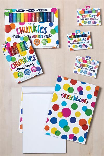 Ooly Chunkies Paper Eskiz Defteri Çok Renkli
